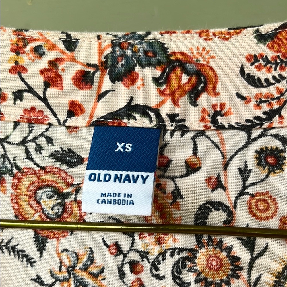 BNWOT Old Navy Pink and White Bishop Sleeve Sundress - Picture 2 of 16